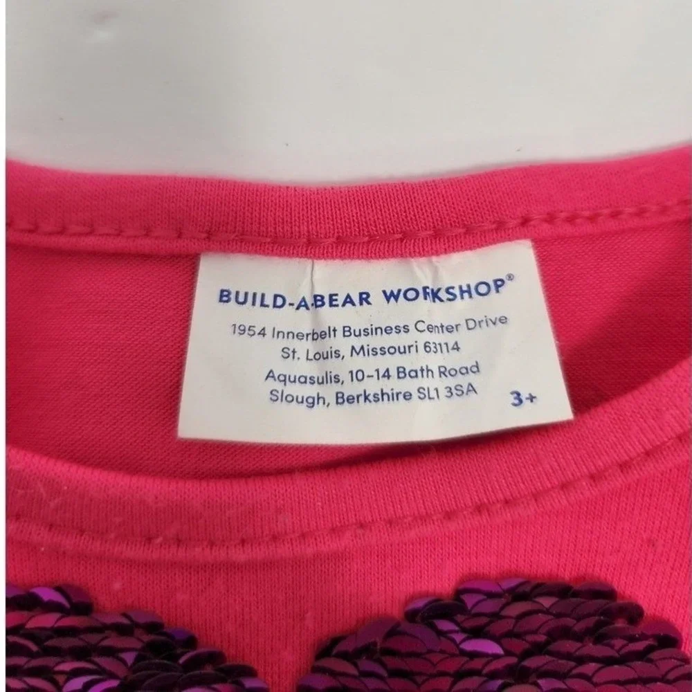 Build-A-Bear Workshop‎ - BFF shirt - reversible sequin design